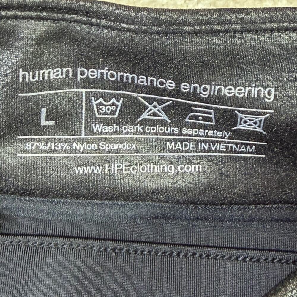 NWT Human Performance Engineering Men Large Black… - image 3